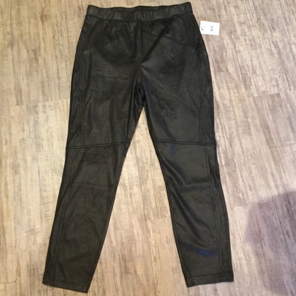 NWT Free People Midnight Vegan Suede Skinny Pants - Picture 5 of 7